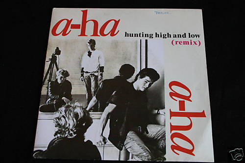 a-ha   SP 45T   Hunting high and low (remix)   1986