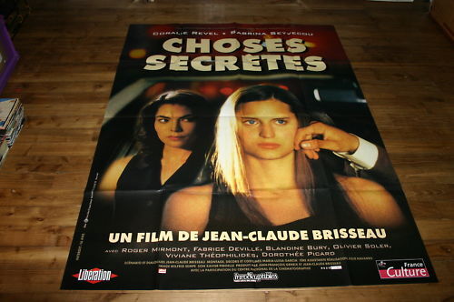 Affiche De Cinéma CHOSES SECRETES / CORALIE REVEL / 120x160
