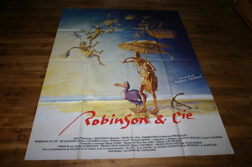 Affiche De Cinéma ROBINSON ET CIE / 120x160