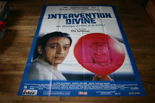 Affiche De Cinéma INTERVENTION DIVINE / 120x 160