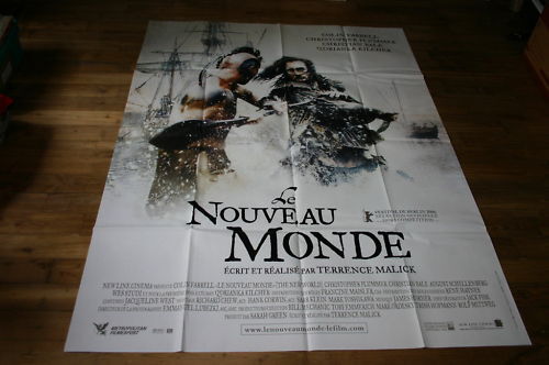 Affiche De Cinéma LE NOUVEAU MONDE / 120x160