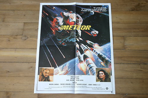 Affiche De Cinéma METEOR / 41x54