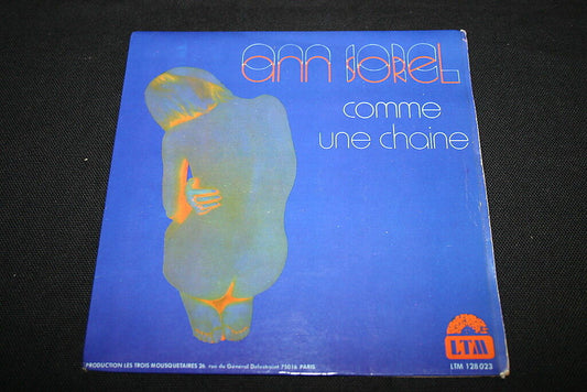ANN SOREL   SP 45T 7"   COMME UNE CHAINE   1974