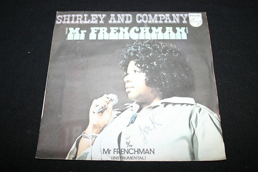 SHIRLEY AND COMPANY   SP 45T 7"   MR FRENCHMAN   1975