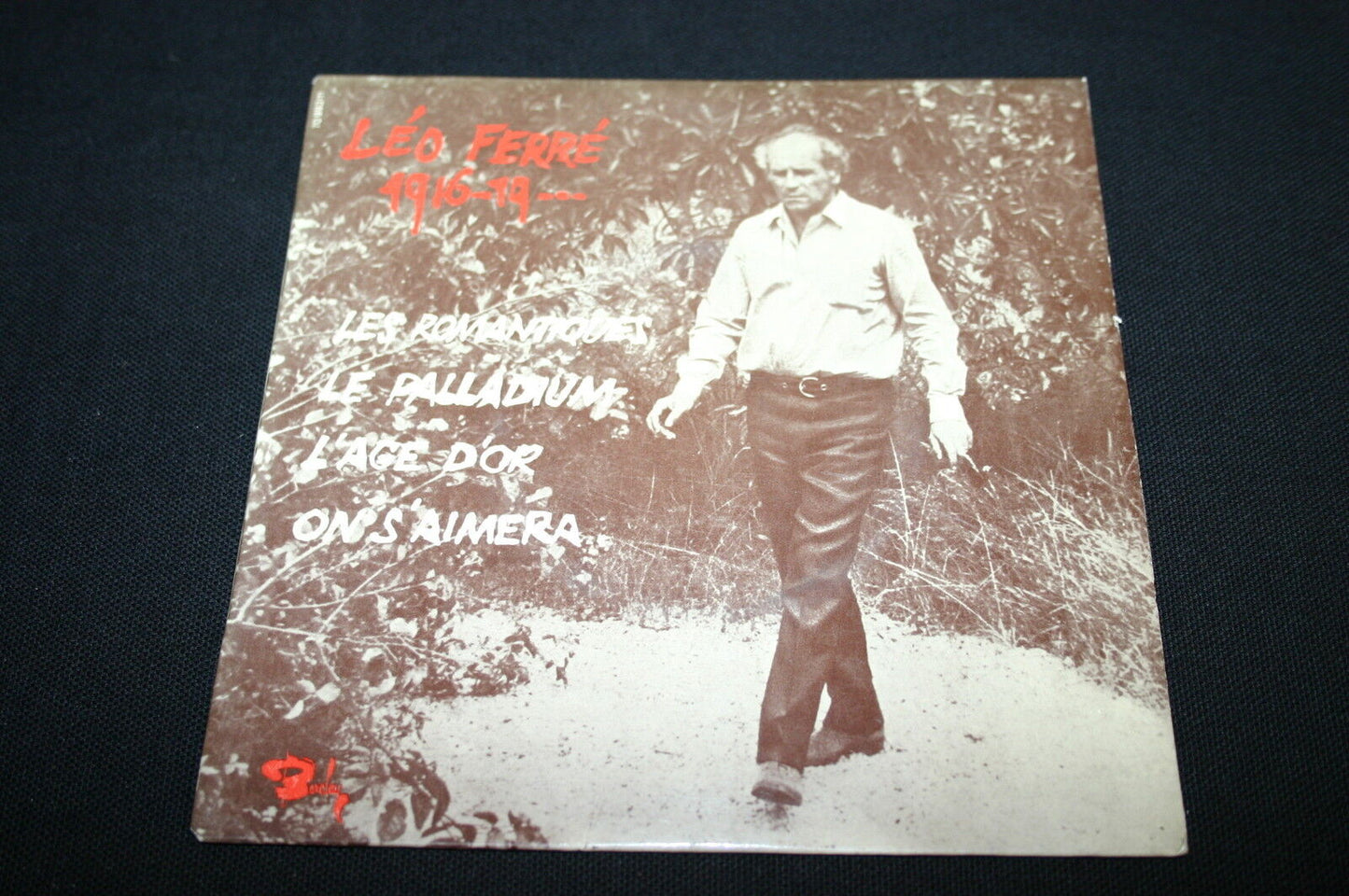 LEO FERRE EP 45T 7" THE ROMANTICS RARE