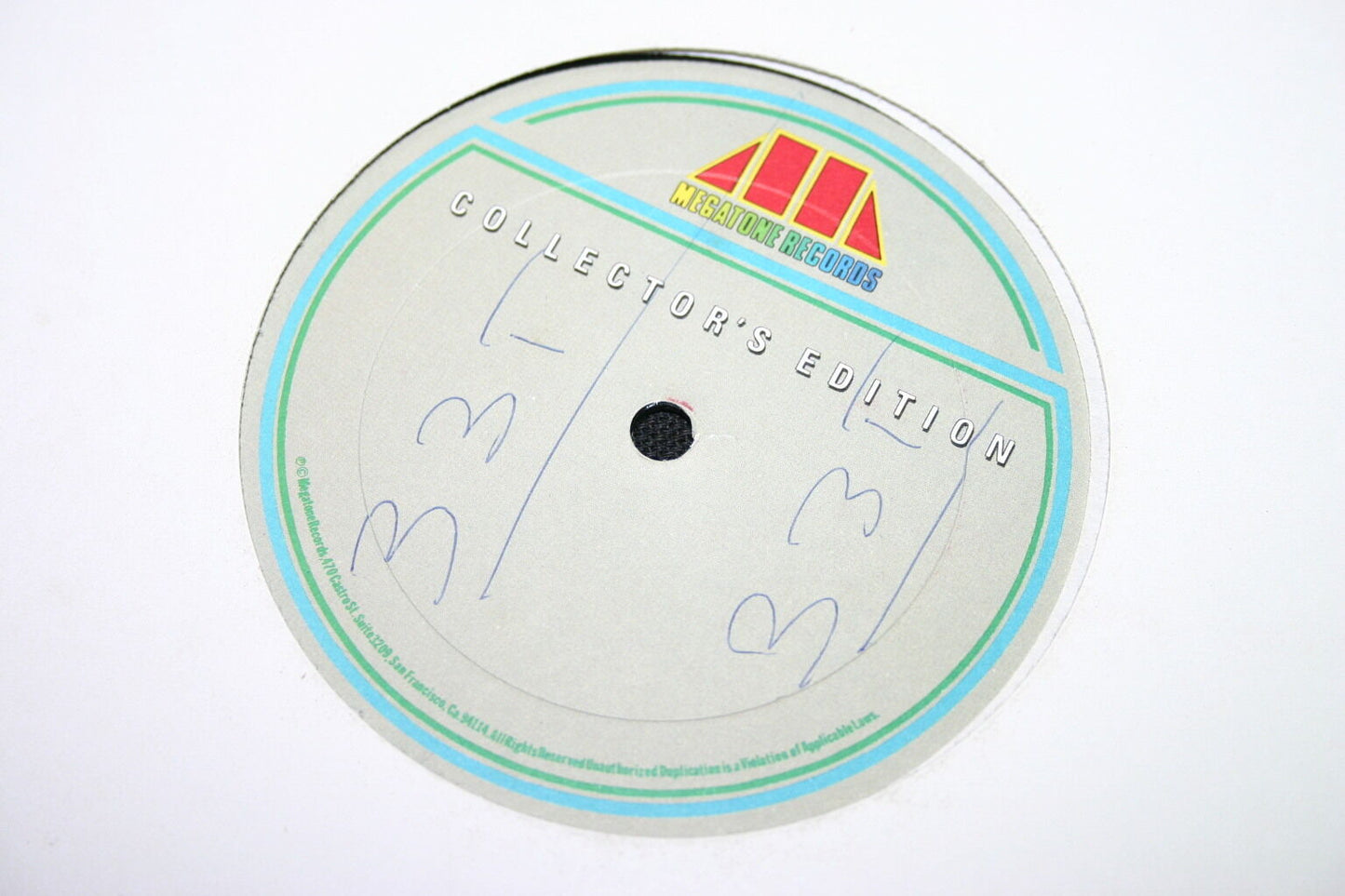MEGATONE RECORDS MAXI 33T 12" COLLECTOR'S EDITION RARE