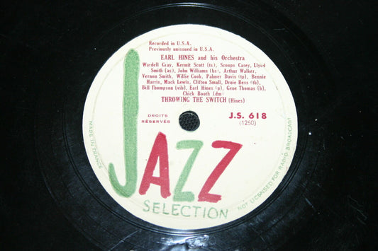 EARL HINES & HIS ORCHESTRA   78T   BAMBY (PREVIOUSLY UNISSUED IN USA)