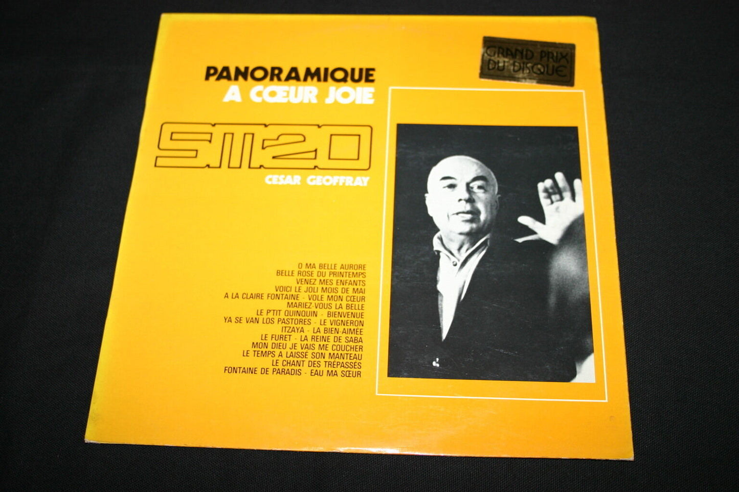 CESAR GEOFFRAY LP 33T 12" PANORAMIC / A COEUR JOIE