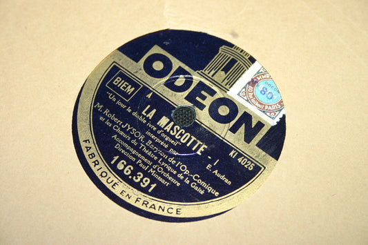 ROBERT JYSOR   78T   LA MASCOTTE