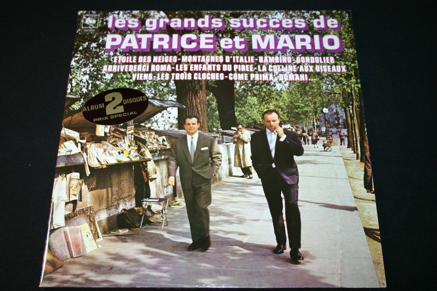 LES GRANDS SUCCES DE PATRICE ET MARIO 2 X LP 33T 12"