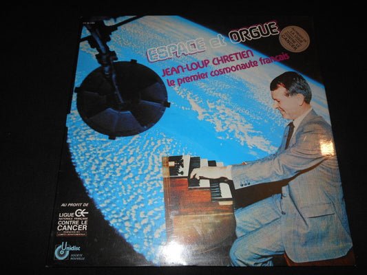 JEAN-LOUP CHRETIEN   LP 33T 12"   ESPACE ET ORGUE   1983