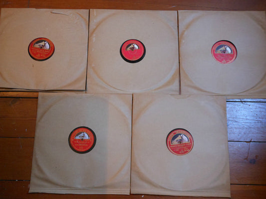 LEOPOLD STOKOWSKI   ORCHESTRE SYMPHONIQUE PHILADELPHIE   LOT 5 x 78T RPM