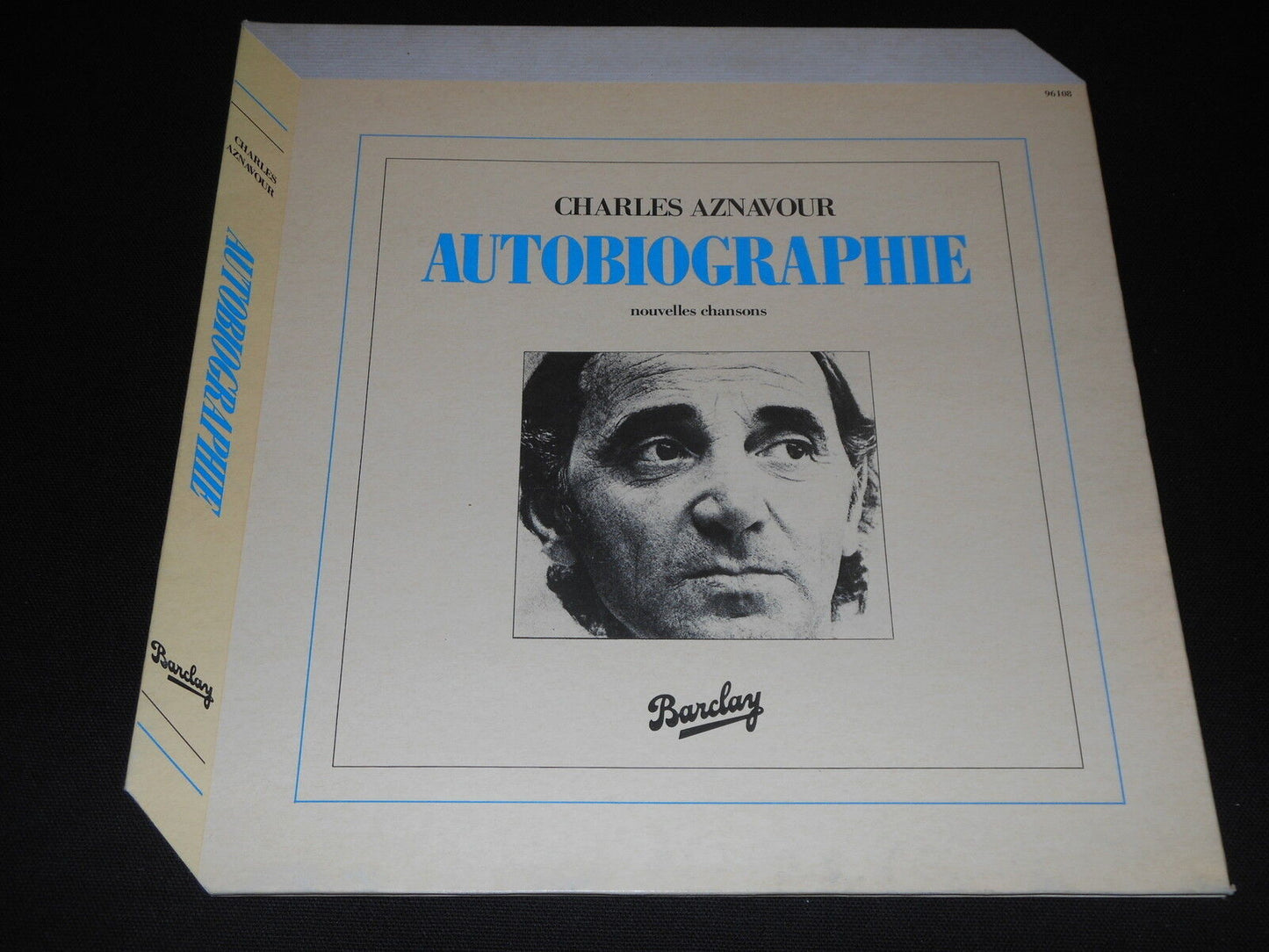 CHARLES AZNAVOUR LOT DE 3 LP 33T 12"