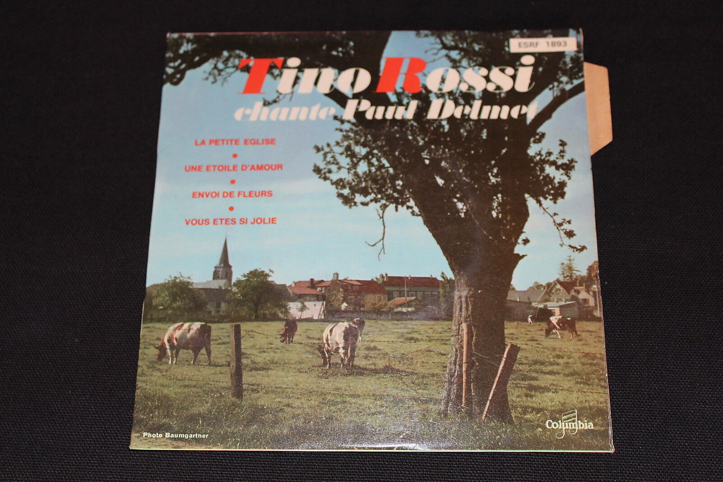 TINO ROSSI CHANTE PAUL DELMET EP 45T 7"