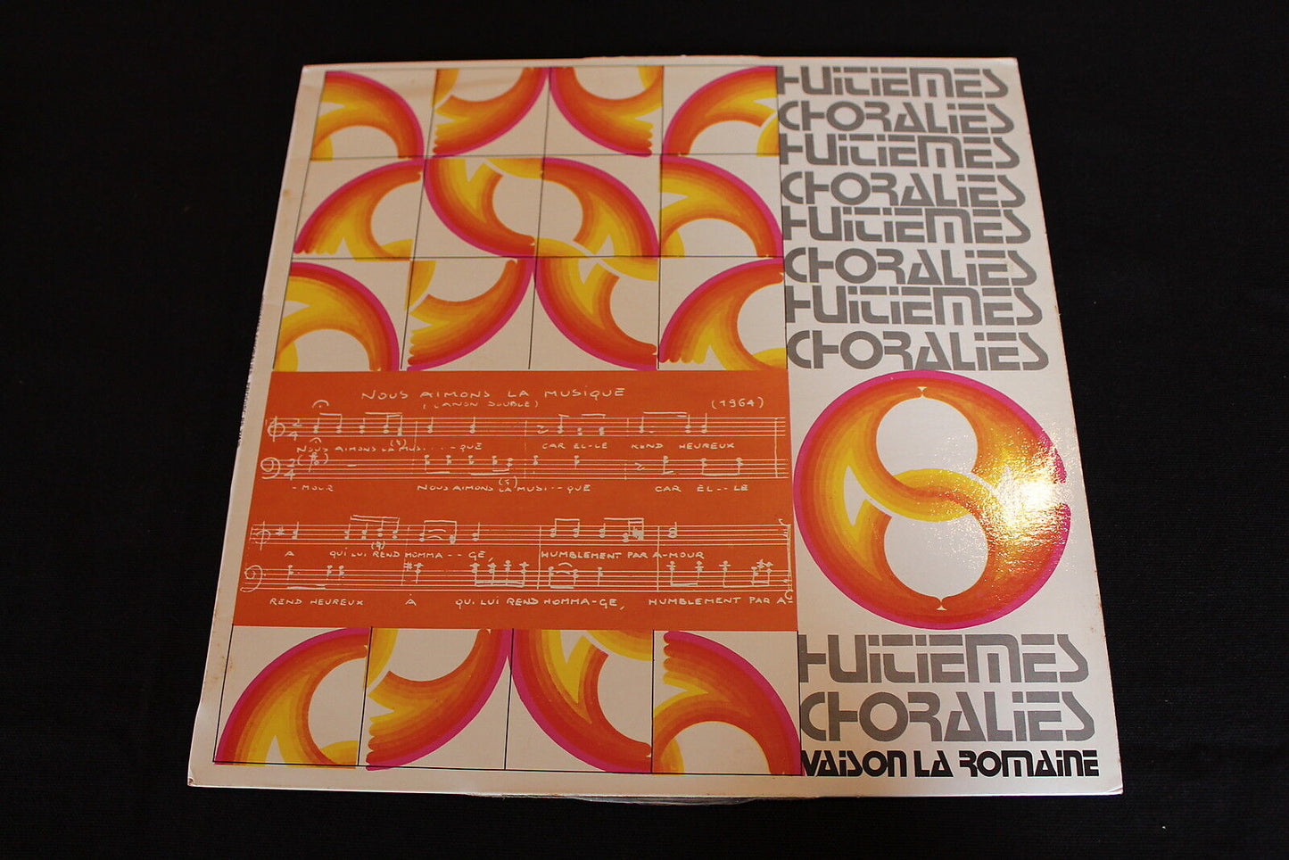VAISON LA ROMAINE EIGHTH CHORALIES LP 33T 12" 1974
