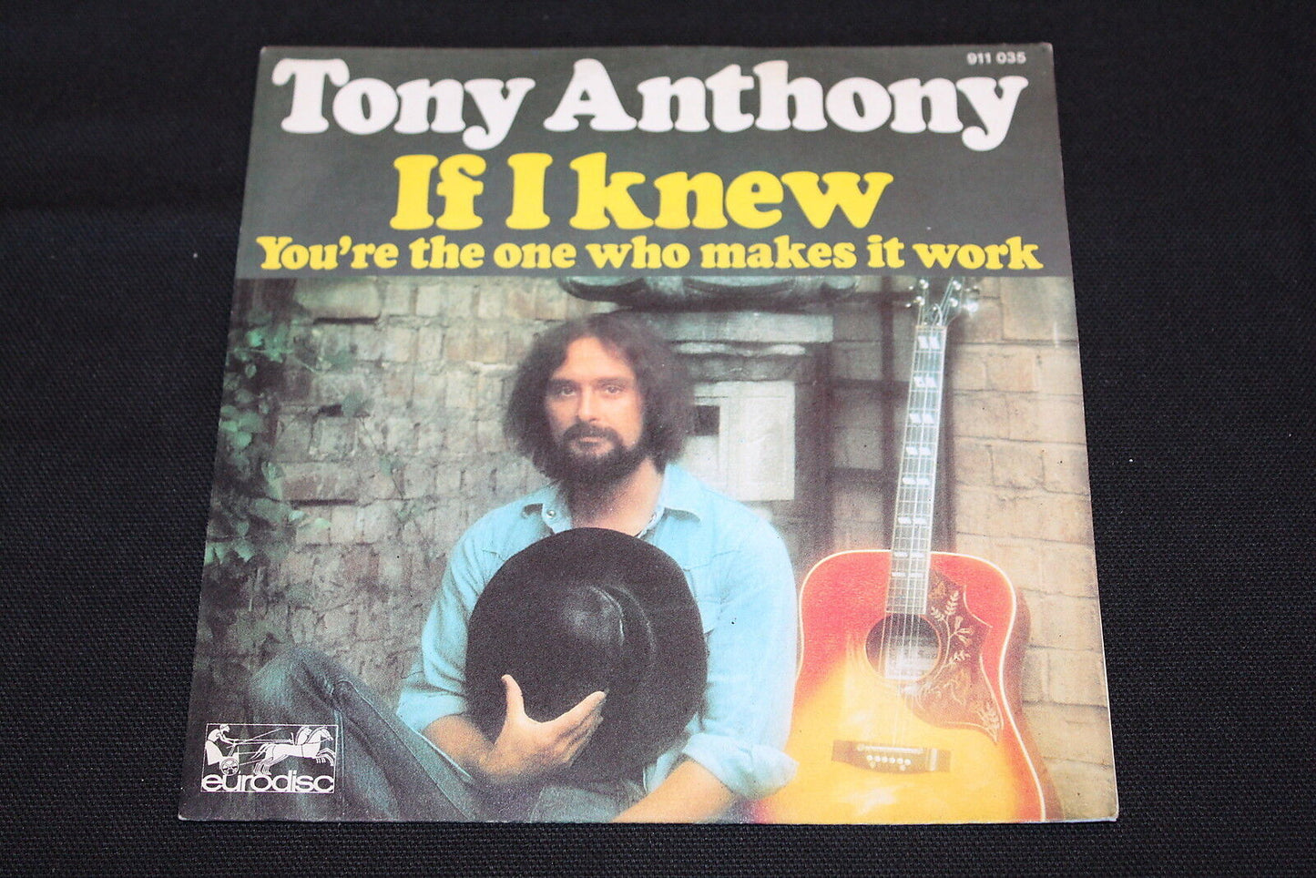 TONY ANTHONY   SP 45T 7"   IF I KNEW