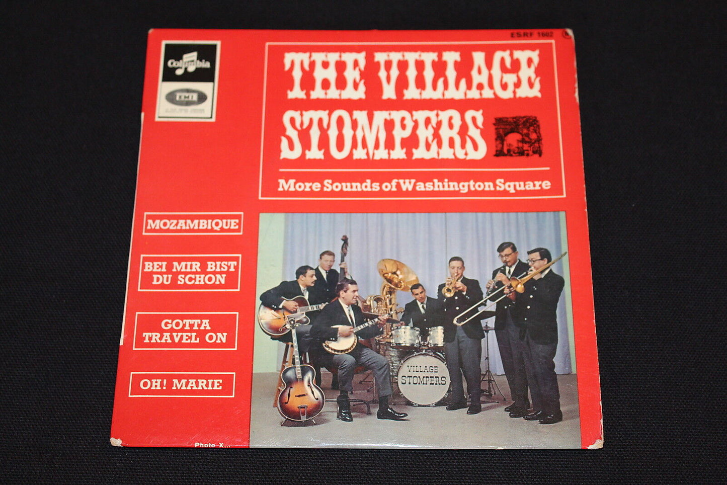 THE VILLAGE STOMPERS EP 45T 7" MOZAMBIQUE ESRF 1602