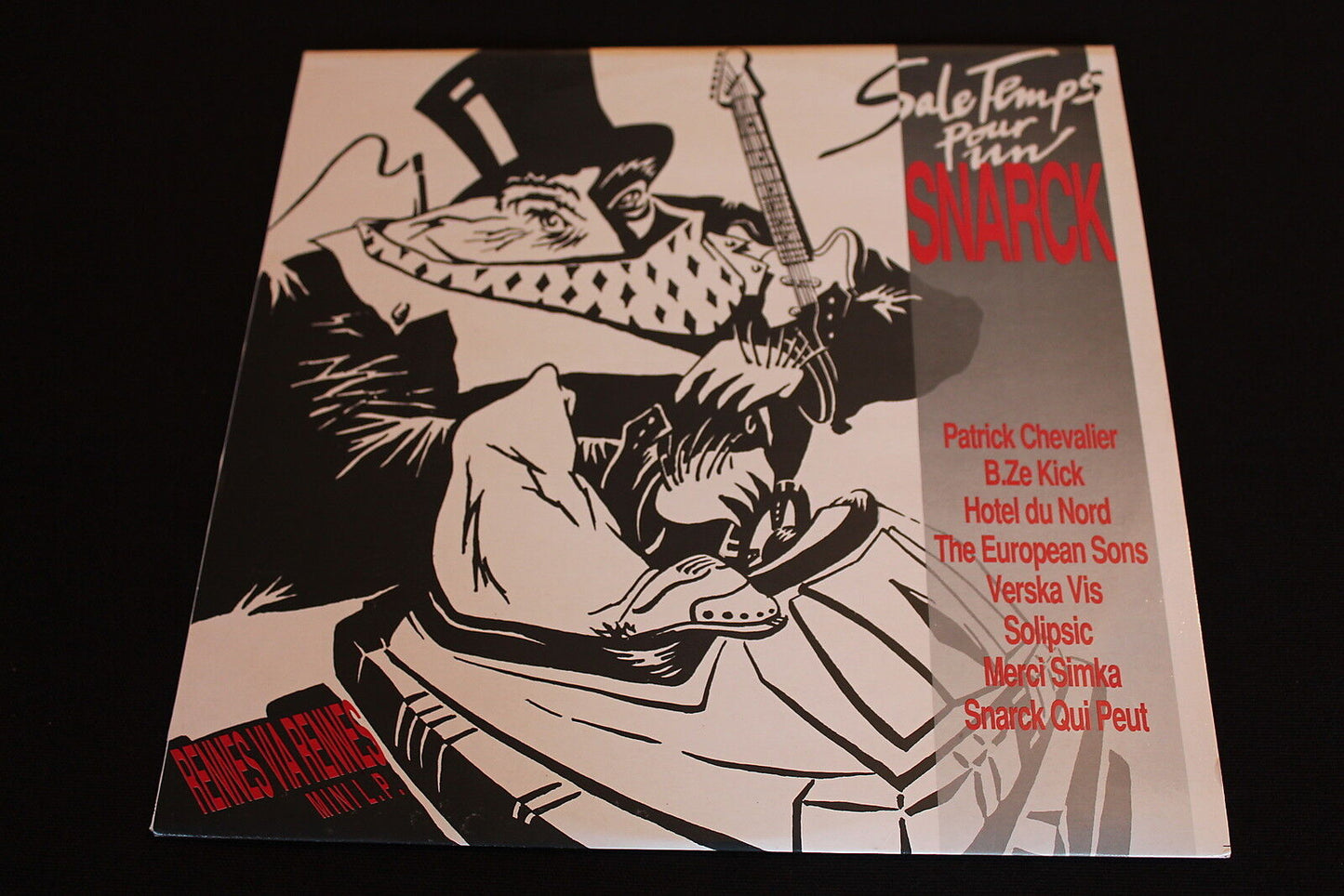 BAD TIMES FOR A SNARCK LP 33T 12" COMPIL ROCK RENNES 1989
