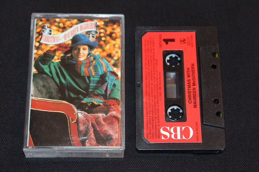 CHRISTMAS with MAUREEN McGOVERN   CASSETTE AUDIO K7 TAPE
