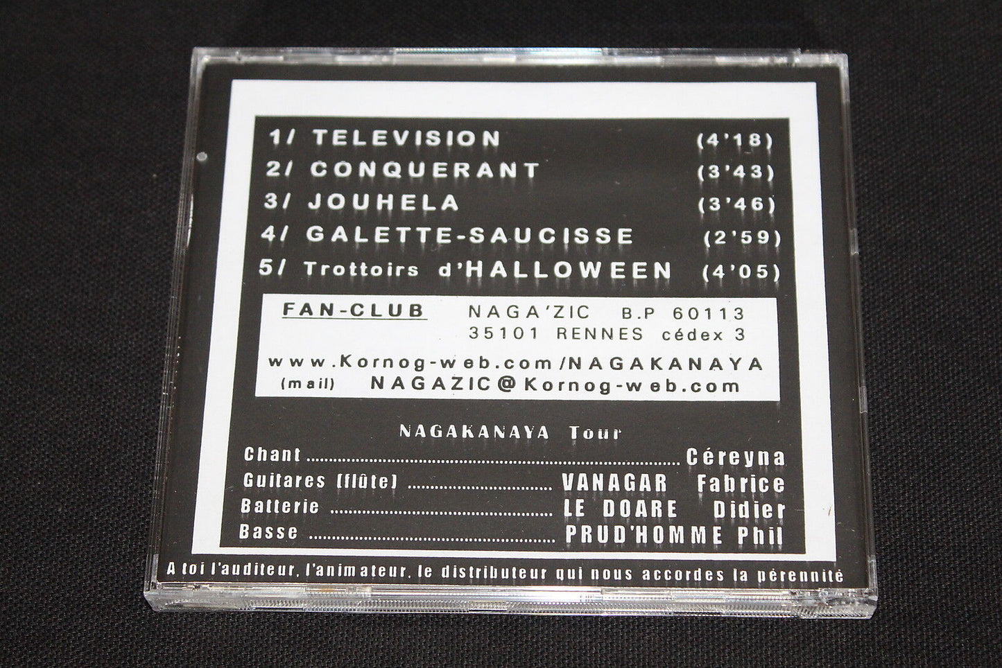 NAGAKANAYA CD CONQUERANT 1999
