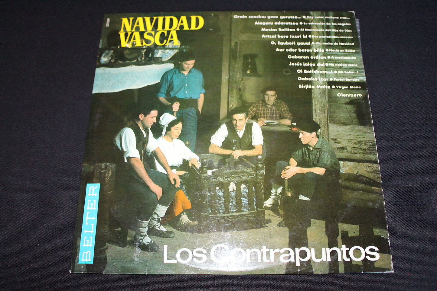 LOS CONTRAPUNTOS LP 33T 12" NAVIDAD VASCA BELTER 22109