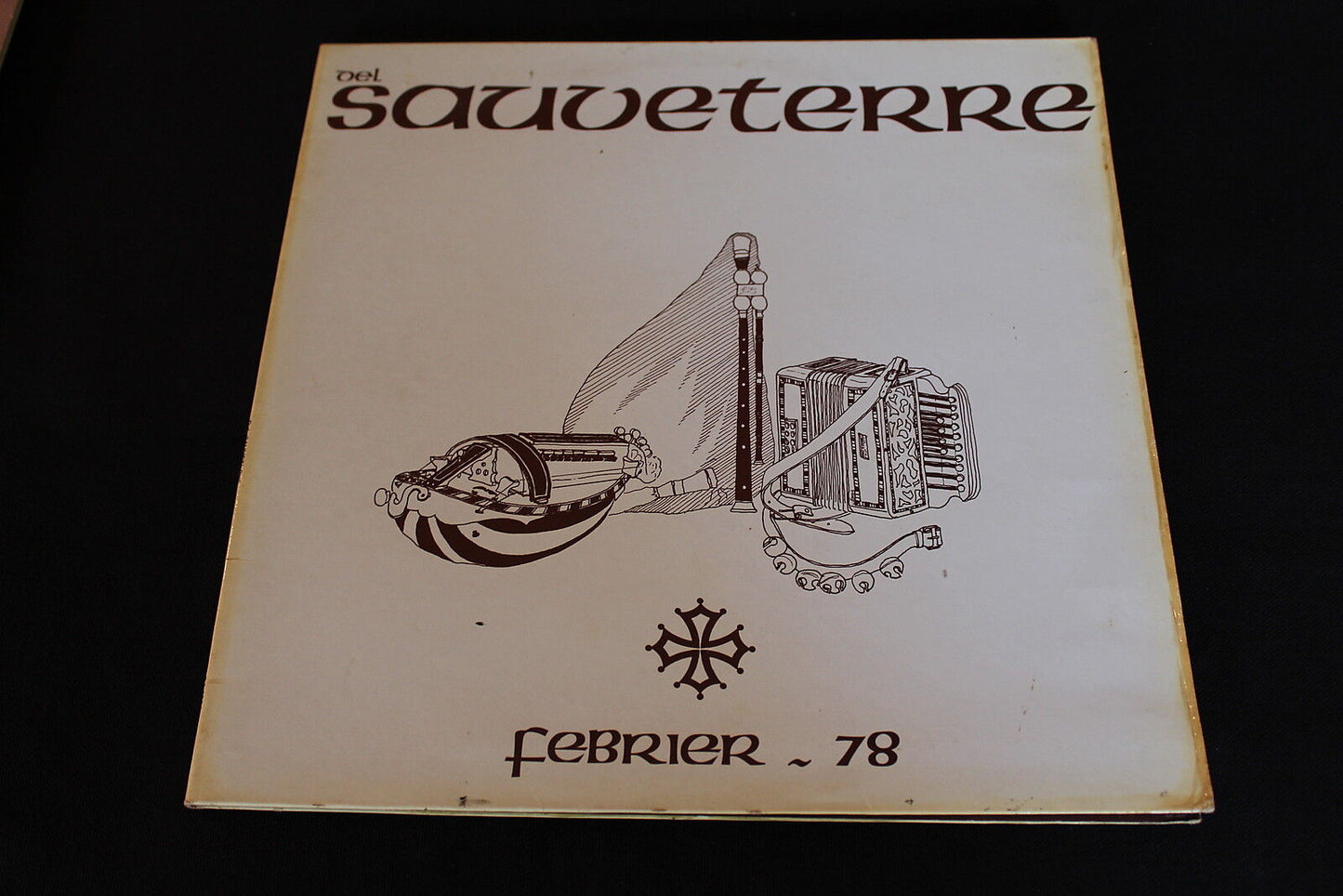 DEL SAUVETERRE LP 33T 12" FEBRIER 78