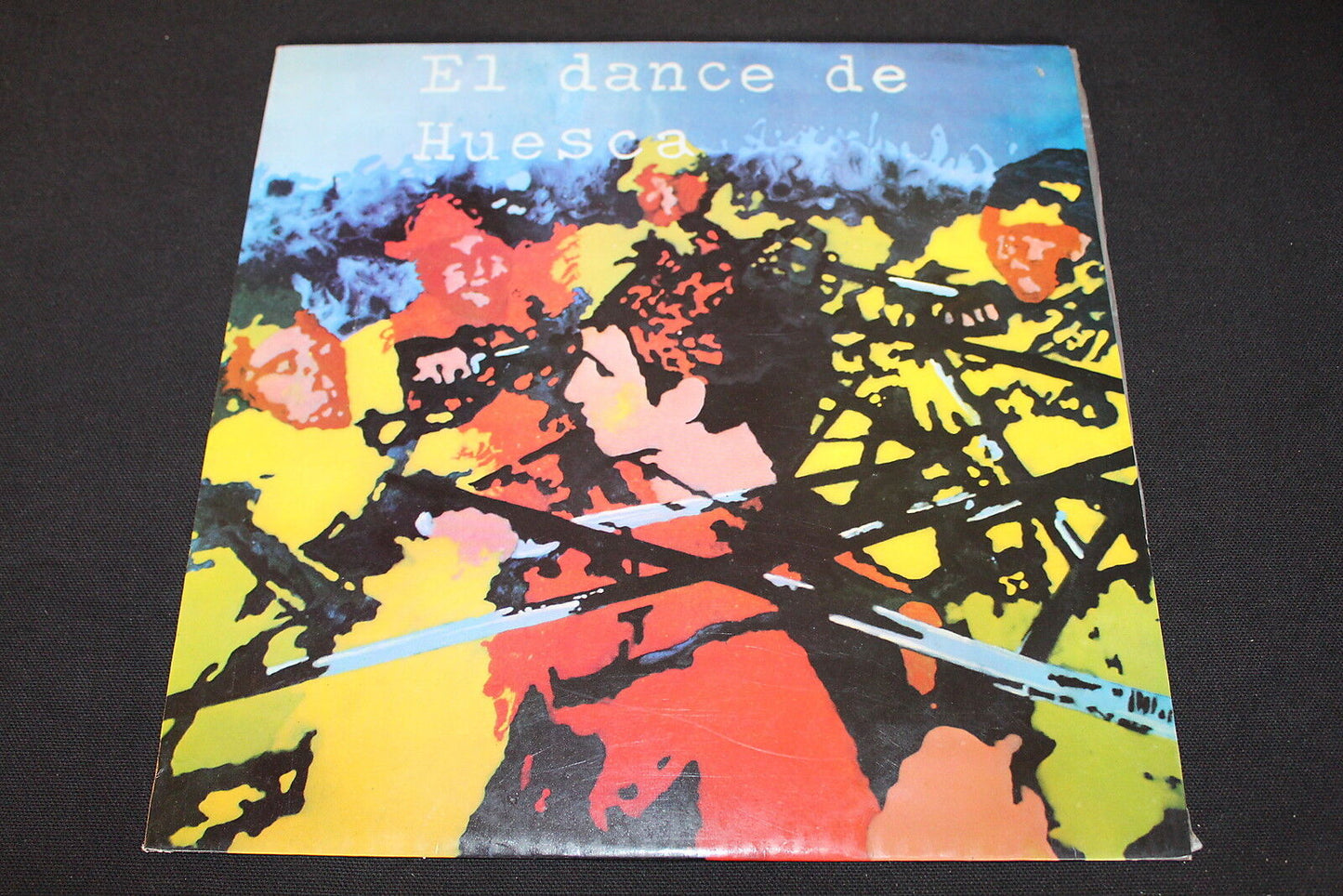 EL DANCE DE HUESCA BANDA SANTA CECILIA DE REQUENA LP 33T 12" 1985