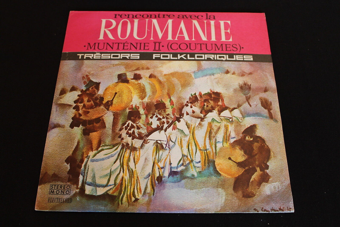 RENCONTRE AVEC LA ROUMANIE LP 33T 12" ELECTRECORD STE-EPE 01478 ROMANIA