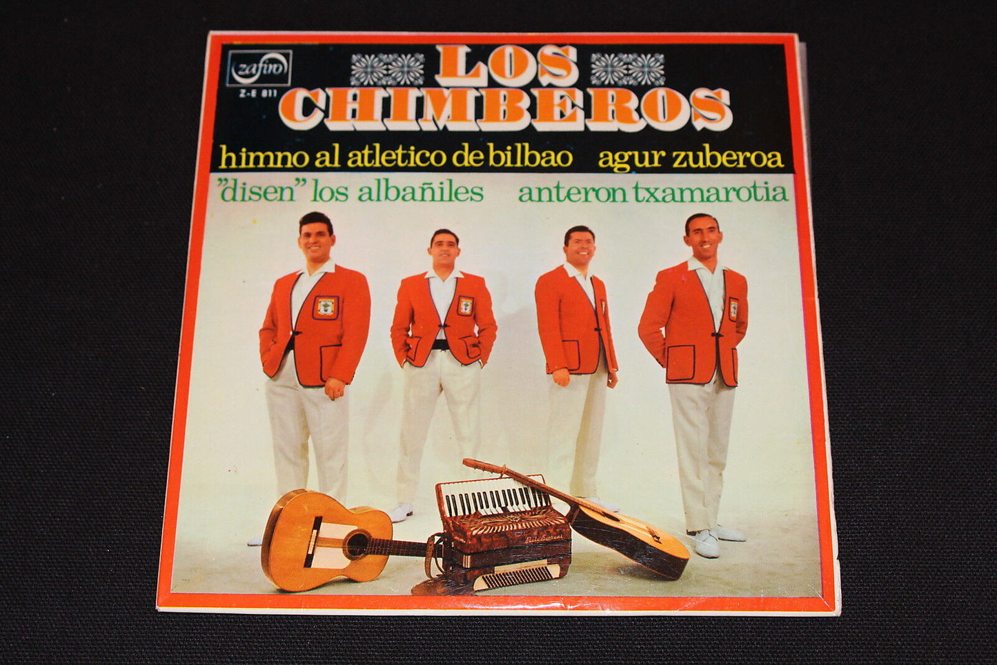 LOS CHIMBEROS ZAFIRO ZE 811 EP 45T 7"