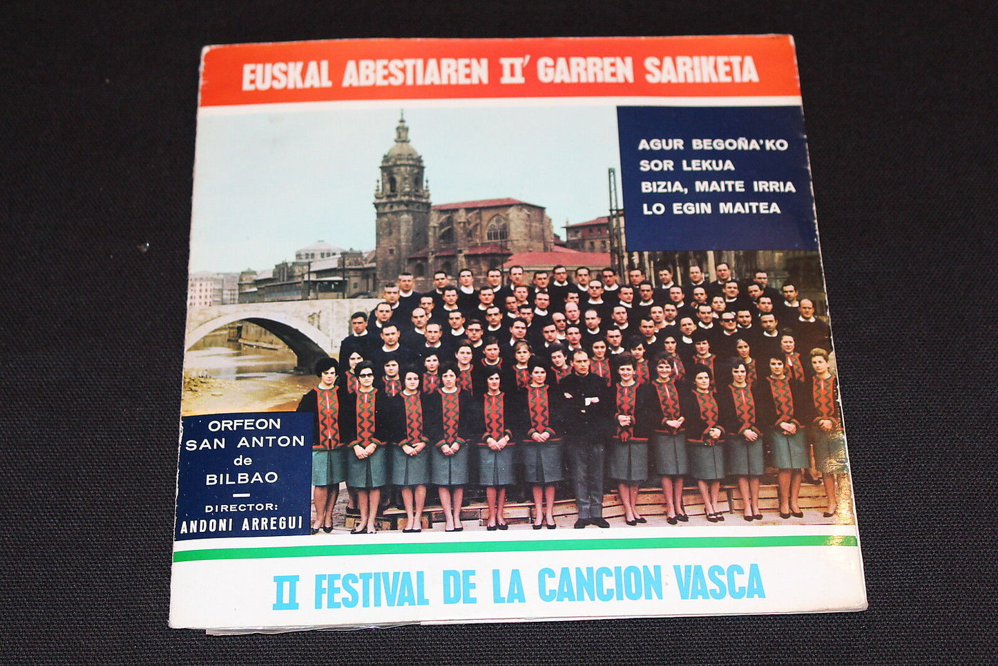 SEGUNDO FESTIVAL DE LA CANCION VASCA 1966 2 x SP 45T 7"