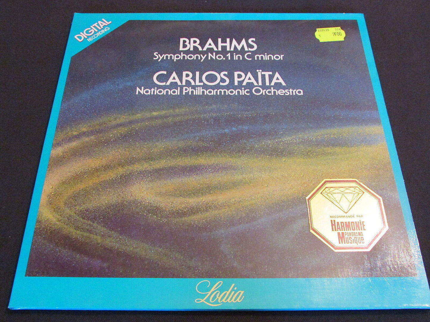 BRAHMS CARLOS PAITA LODIA LOD 779 1981 LP 33T 12"