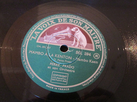 PEREZ PRADO et son Orchestre   MAMBO A LA KENTON   78T