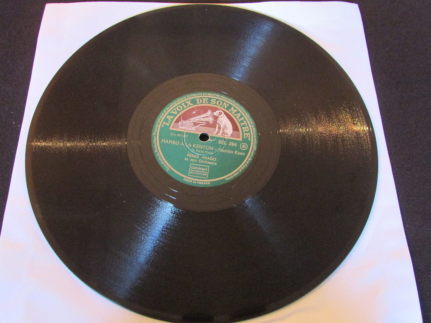 PEREZ PRADO et son Orchestre MAMBO A LA KENTON 78T