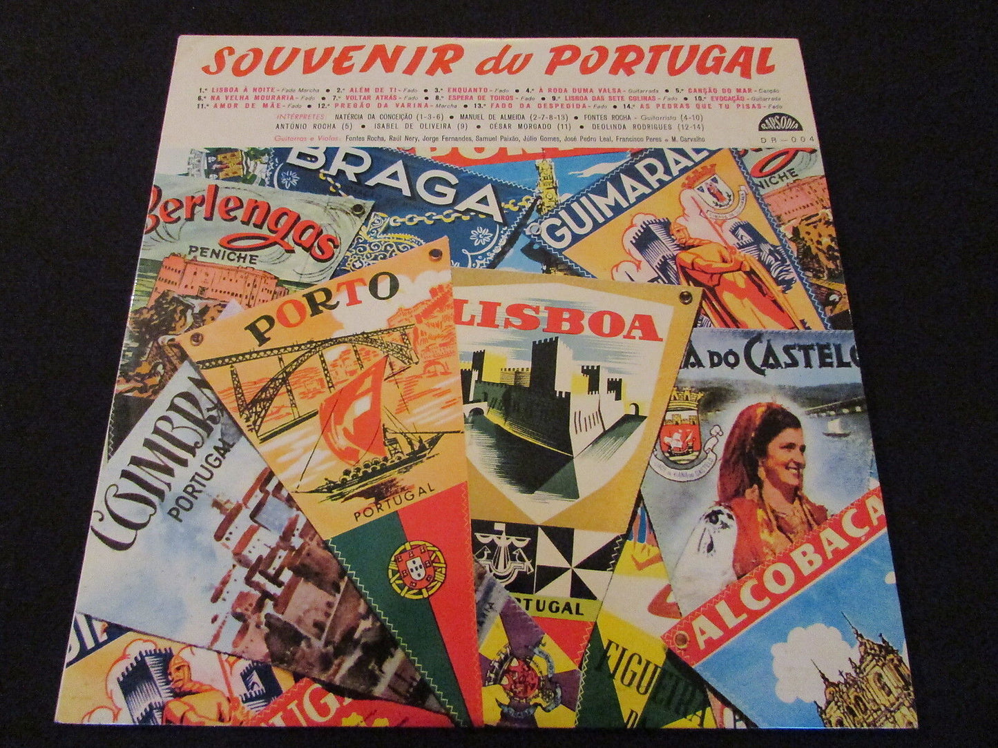 SOUVENIR DU PORTUGAL RAPSODIA LDF 20.004 LP 33T 12"