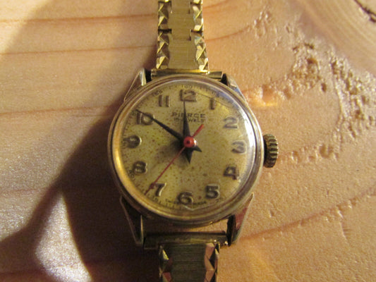 Ancienne montre femme PIERCE 15 JEWELS   SWISS