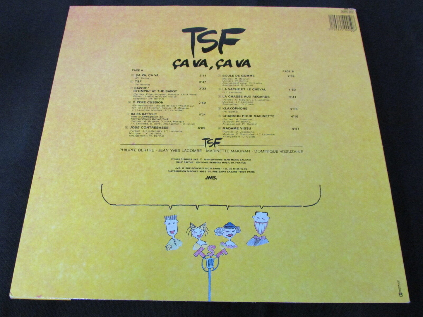 TSF LP 33T 12" CA VA, CA VA 1990 JMS 050