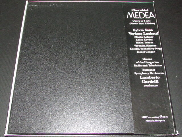 CHERUBINI MEDEA SYLVIA SASS 3 x LP 33T 12" HUNGAROTON SLPX 11904-06 1978