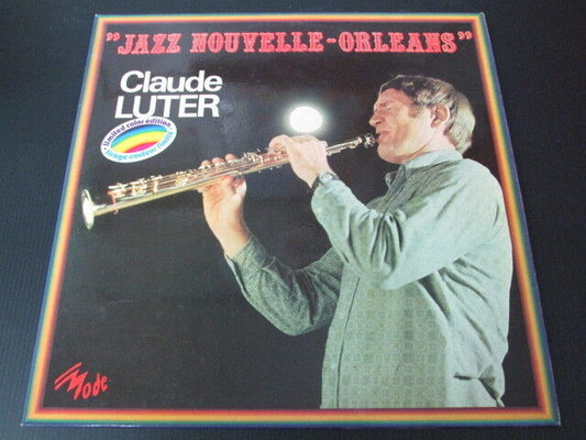 CLAUDE LUTER   JAZZ NOUVELLE ORLEANS   VINYL VERT   1979   LP 33T 12"