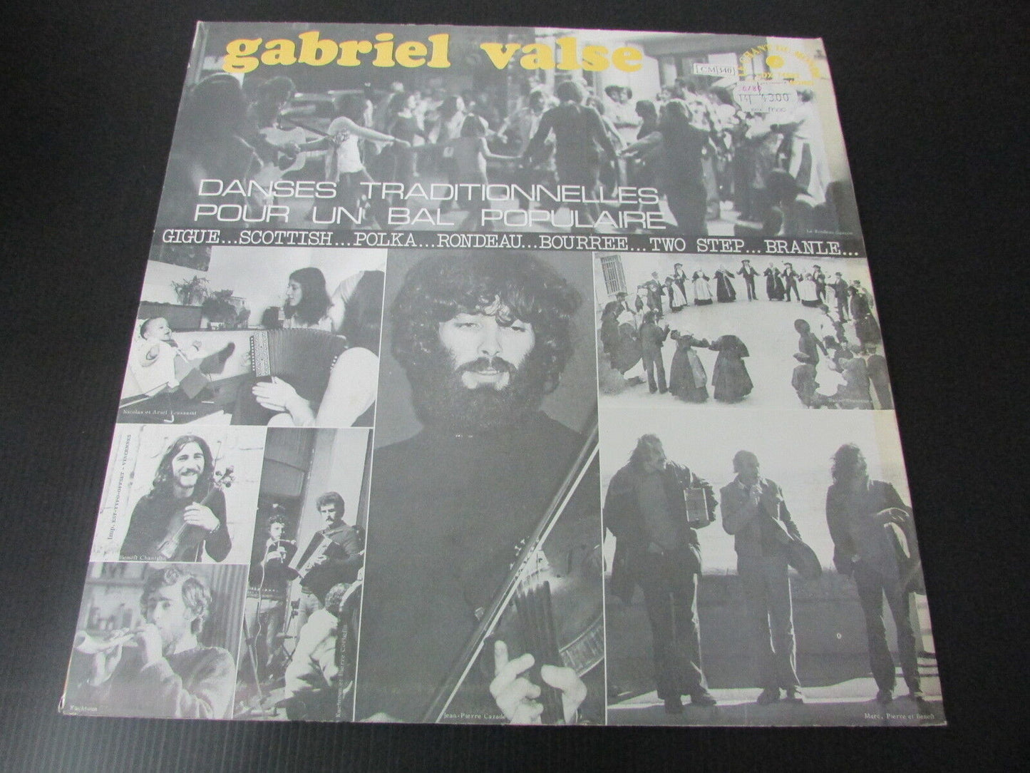 GABRIEL VALSE BAL FOLK LP 33T 12" LDX 74542 FRANCE