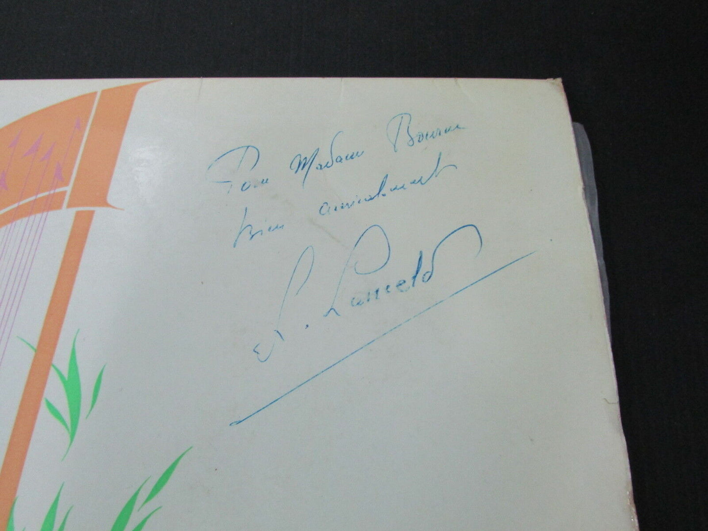 MOZART / PAILLARD / JACQUES LANCELOT / RAMPAL / LASKINE LP 33T 12" SIGNED !!