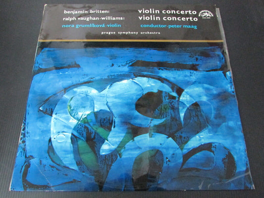 NORA GRUMLIKOVA / PETER MAAG   VIOLIN CONCERTO   SUPRAPHON   LP 33T 12"