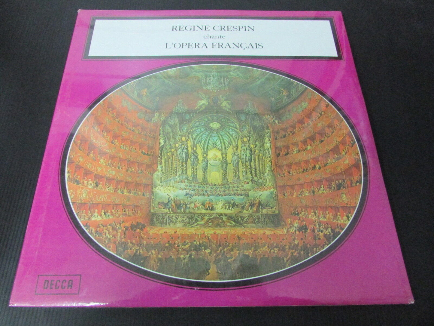 REGINE CRESPIN chante L'OPERA FRANCAIS DECCA 7107 NEUF LP 33T 12"