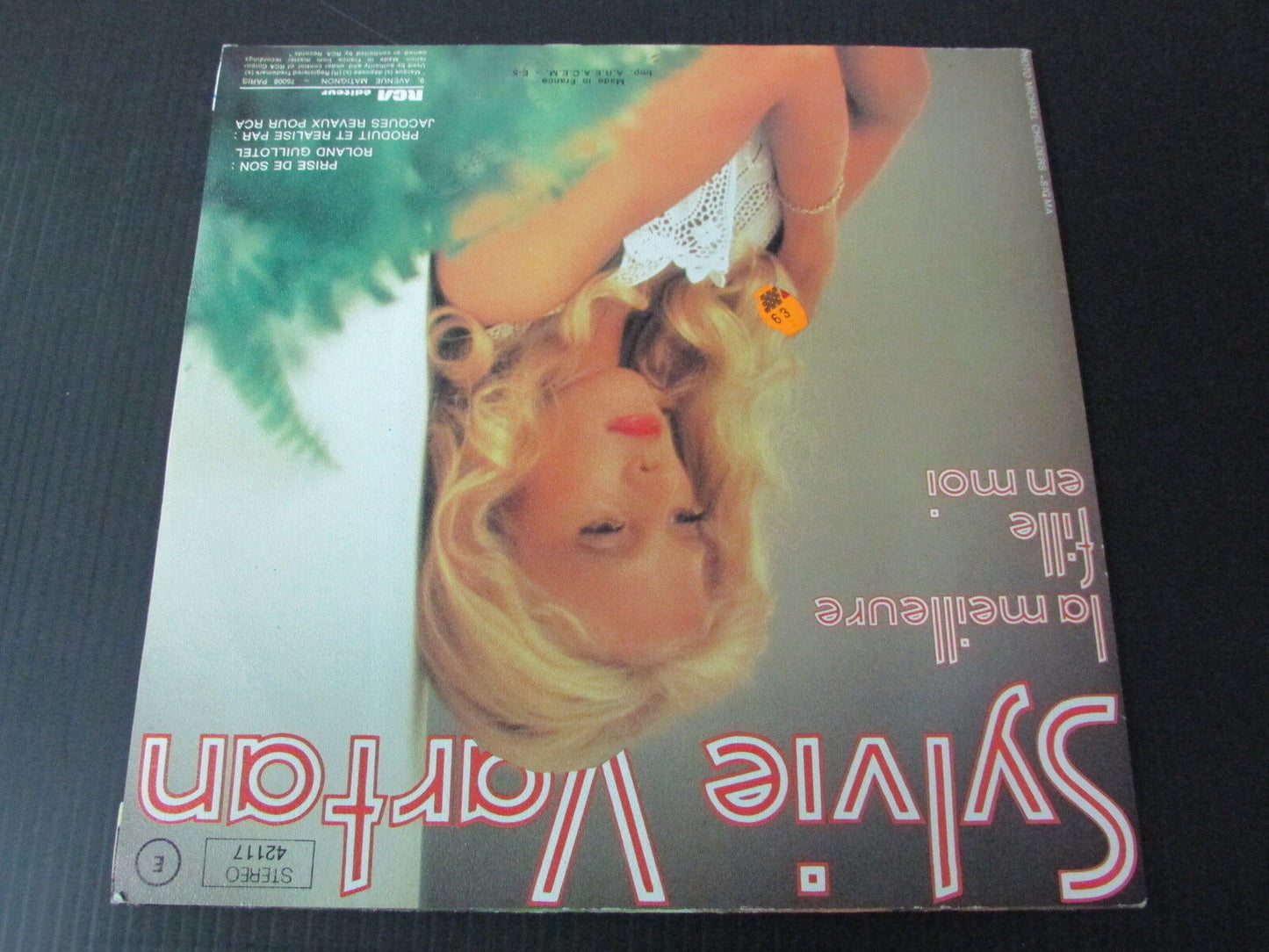 SYLVIE VARTAN L'AMOUR C'EST COMME LES BATEAUX SP 45T 7"