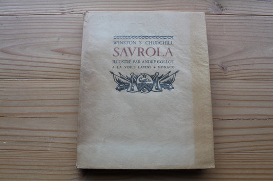 WINSTON S. CHURCHILL   SAVROLA   A LA VOILE LATINE   1950   N°561/950
