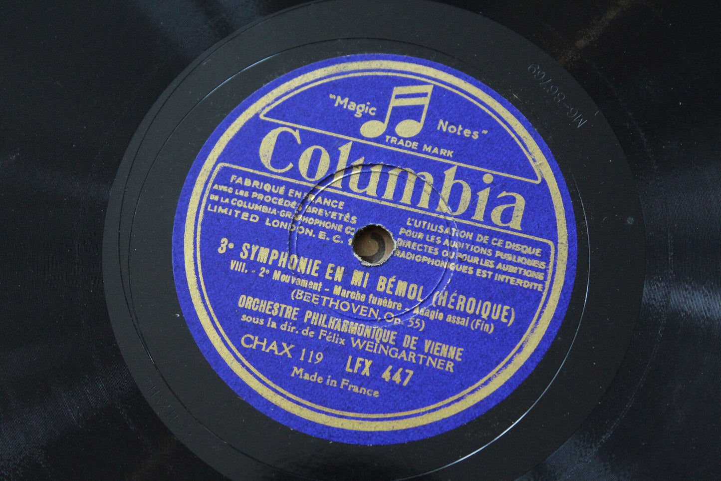 FELIX WEINGARTNER LOT 12 x 78T CLASSICAL BEETHOVEN STRAUSS