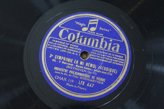 FELIX WEINGARTNER   LOT 12 x 78T   CLASSICAL   BEETHOVEN   STRAUSS