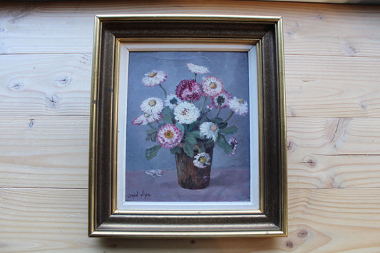 CORAN D'YS (1877-1954) TABLEAU PEINTURE BOUQUET