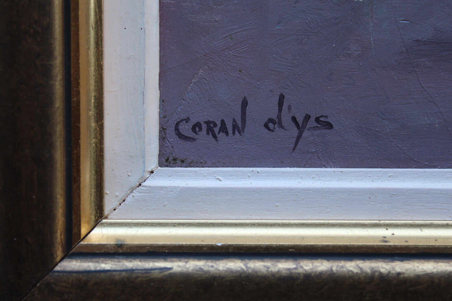 CORAN D'YS (1877-1954) TABLEAU PEINTURE BOUQUET