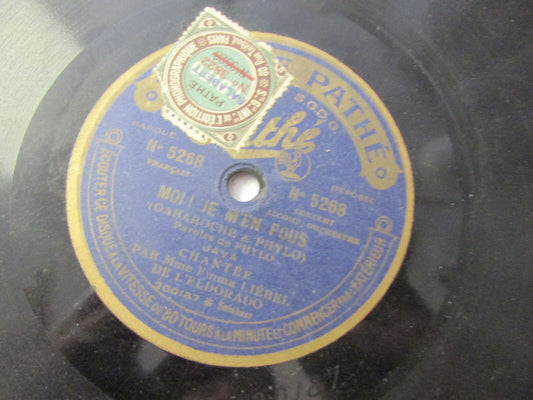 78T RPM EMMA LIEBEL de l'ELDORADO PATHE 5268