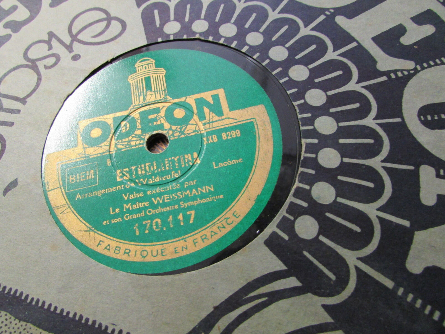LOT 6 x 78T MUSIQUE CLASSIQUE CLASSICAL 78 RPM